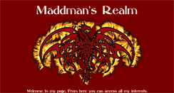 Desktop Screenshot of maddmansrealm.com