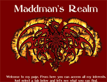 Tablet Screenshot of maddmansrealm.com